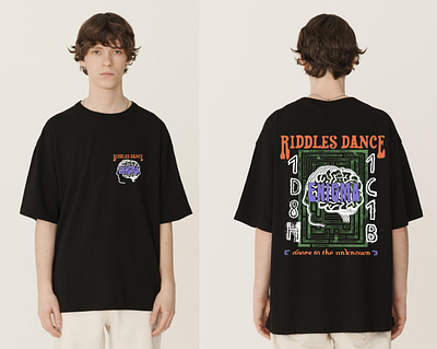 T-Shirt Design - Enigma Riddle Dance clothing design fashion graphic design illustration t shirt design