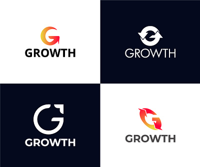 Concept : Growth - Logo Design brand identity