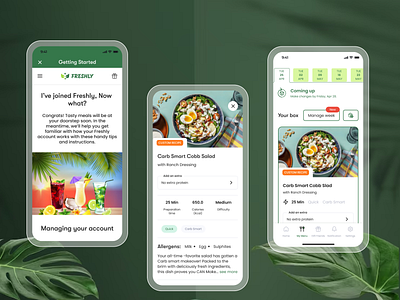 Freshly Mobile App branding breakfast mobile app breckfast app clean app design app drink app food app freshly mobile app graphic design logo ux mobile app mobile mockup mockup new mobile app onboarding ui app ux
