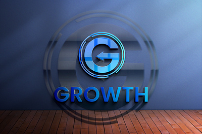 Growth - Logo Design | Minimalist | Modern | Logo brand identity