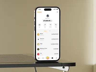 Wallet bitcoin crypto dashboard design illustration logo mobile app product design wallet web 3 web design