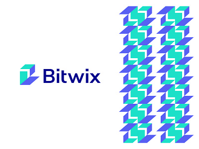 Bitwix b bitwix design finance logo