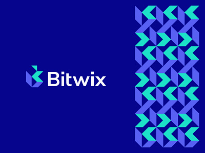 Bitwix b bitwix design finance logo