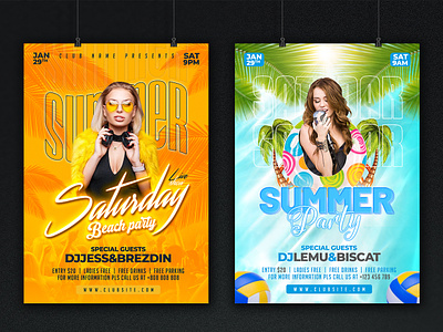 Summer party flyer | Poster design | Party flyer advertising flyer beach flyer beach party beach poster club flyer dj dj flyer dj party event event dj flyer design girl flyer party party flyer poster poster design summer flyer summer party summer poster