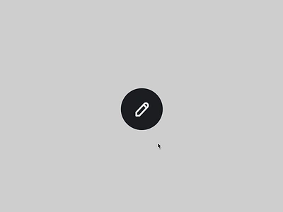 Animated Edit Button animation button clean edit markdown minimal motion rive ui web wysiwyg