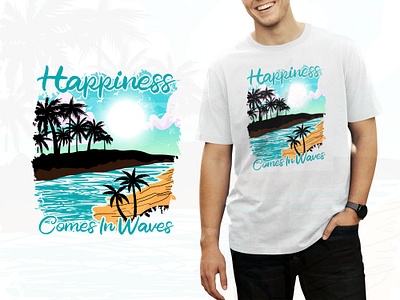 Summer Beach t shirt design outdoor t shirt tropical beach