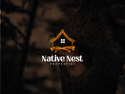 Nest Logo Design | log design Nest | full Branding logo design graphic designing logo logo design logo design logoo nest logo nest logo design orang logo design