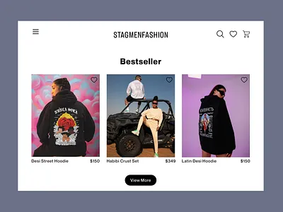 Clothing Brand Website clothing brand website design graphic design ui ux