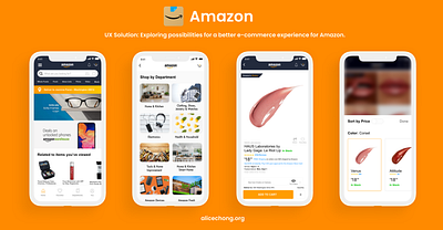 Amazon - E-commerce Experience appdesign design mobiledesign mockup productdesign ui ux