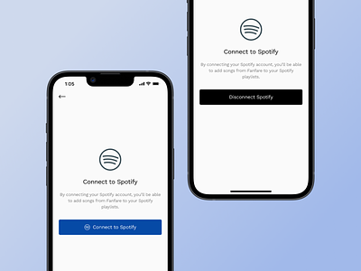 Connect Integrations UI api app connect connecting dashboard design details integration interface minimal mobile mobile app onboarding product saas settings simple spotify ui ux