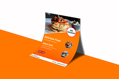 Food Restaurant Flyer delicious fast food foddie food flyer graphic design graphic template online order poster psd template spicy webdesign