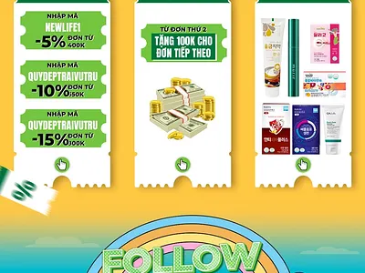 Landing shopee promo design graphic design illustration