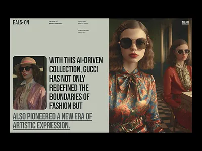 AI FASHION COLLECTION. ai branding design fashion follow graphic design ui uiux website