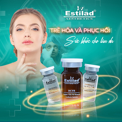 Estilad Cosmetic design graphic design illustration