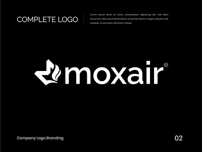 Moxair brand identity, logo, logo design brand design brand logo design branding business logo graphic design logo design logodesign