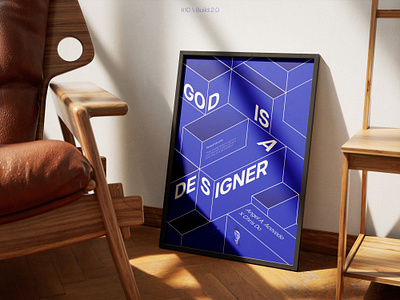 Isometric Typography Poster chris do god is a designer isometric poster typography
