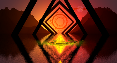 Planet Alpha 3d graphic design