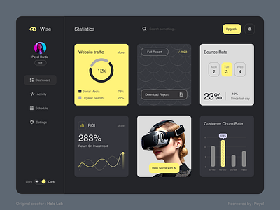 Analytics Dashboard | Design Challenge dashboard design explore product design ui ux