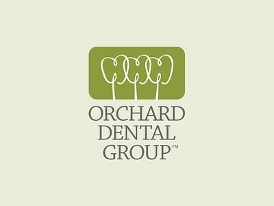 Brand identity for Orchard Dental Group branding design graphic design illustration logo minimal typography vector