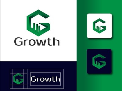 Growth Logo Design bestlogo branding branidentity design growthlogo illustration logo logodesign logofolio modernlogo vector vectplus