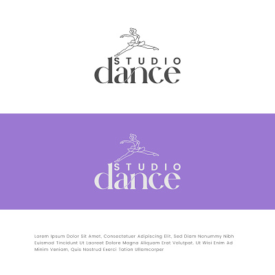 Dance studio logo design creativelogo dancelogo dancestudiologo logo logobrand logoconcept logodesinger logoinspire logomark logoprocess modernlogo professionallogo studio