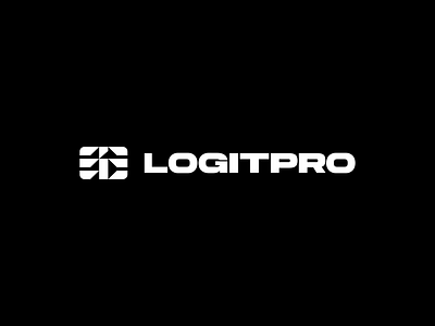 LogitPRO branding company design letter logo logotype software typography vinelli