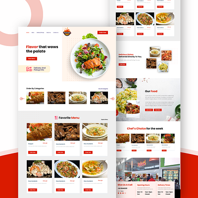 Restaurants website design boocking website elementor food website design restaurants website ui ux website design wordpress