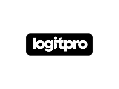 LogitPRO branding company design letter logo logotype software typography vinelli
