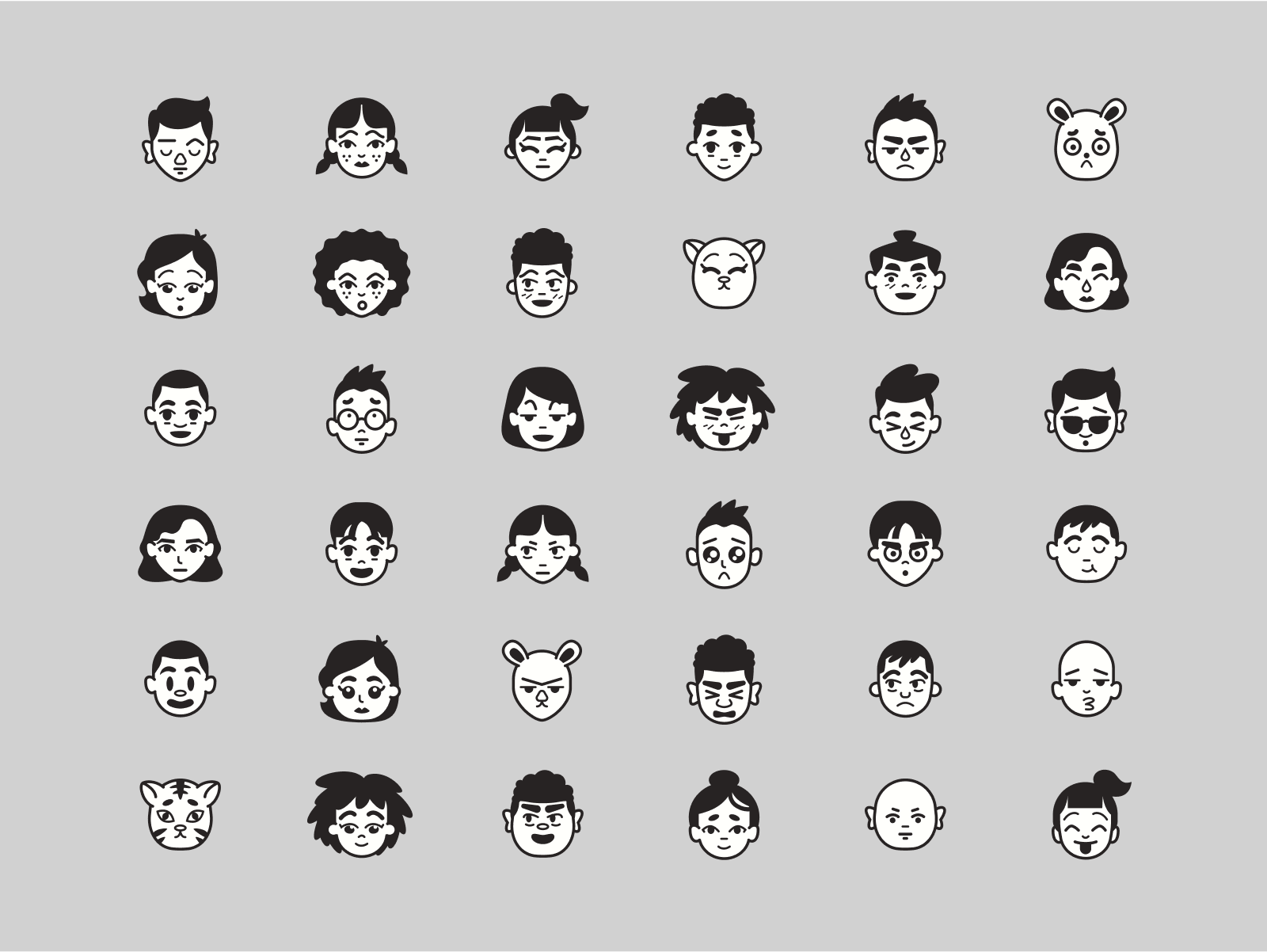 Example of Component based avatar system