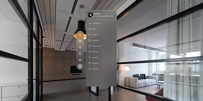 Apple Vision Pro UI - Dynamic Sidebar Layouts ar design concept digitalexperience dynamic sidebarlayouts trending ui userinterface ux vr