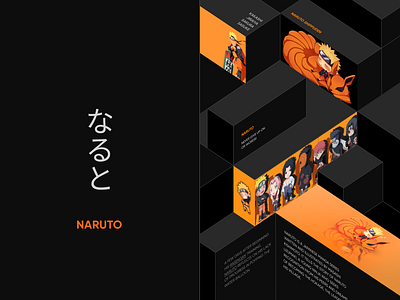 Naruto Poster anime branding design illustration naruto poster ui uiux ux vector web design