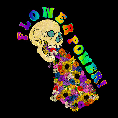 Flower Power! design graphic design illustration