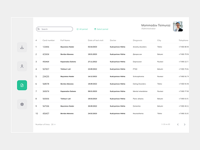 Examination of the EEG app branding design typography ui ux