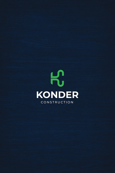 Konder Construction Logo design. branding design graphic design icon illustration logo symbol