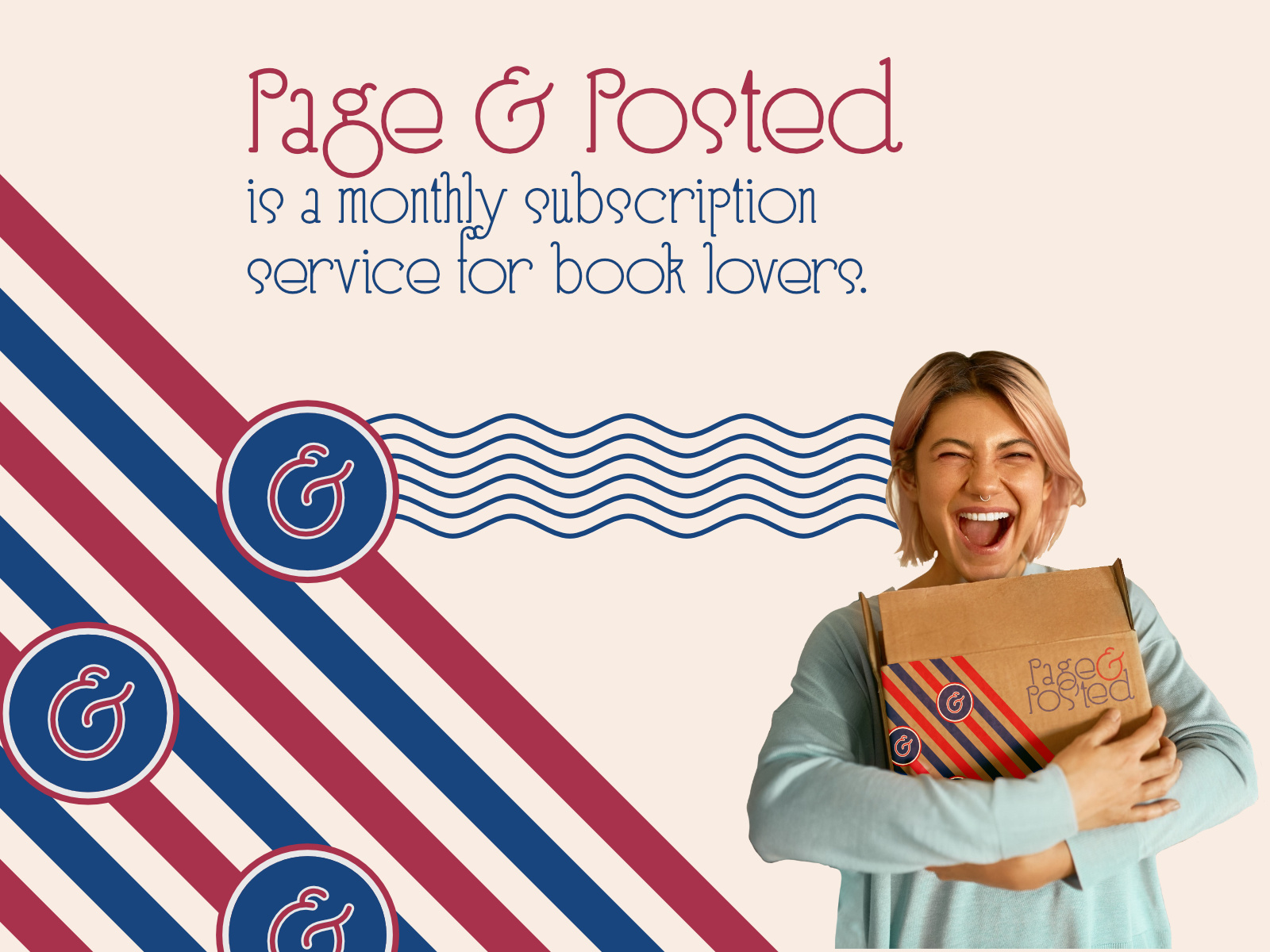 page-posted-book-subscription-service-by-tatiana-rigato-on-dribbble