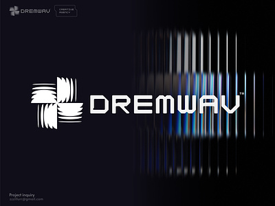 Dreamweavers Creative Agency brand identity branding business creative creative agency custom logo design designer icon logo logotipo minimalist nft simple studio typography vector wave