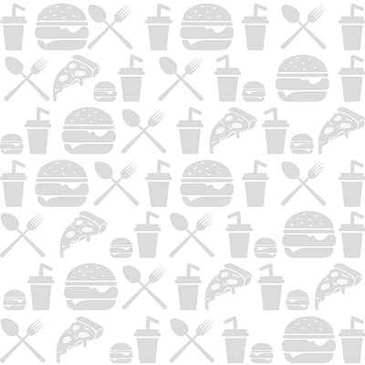 Fast food background pattern design black and white branding design fast food graphic design illustration logo pattern png vector