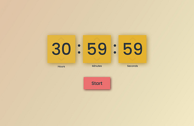 Countdown Timer / Daily UI Challenge countdown