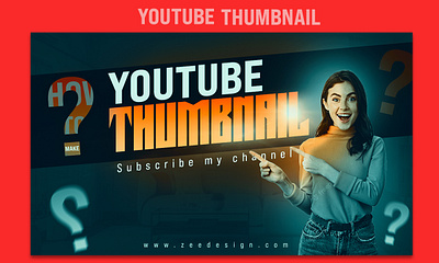 YouTube thumbnail banner banner design design design banner flyer design graphic design illustration logo poster design