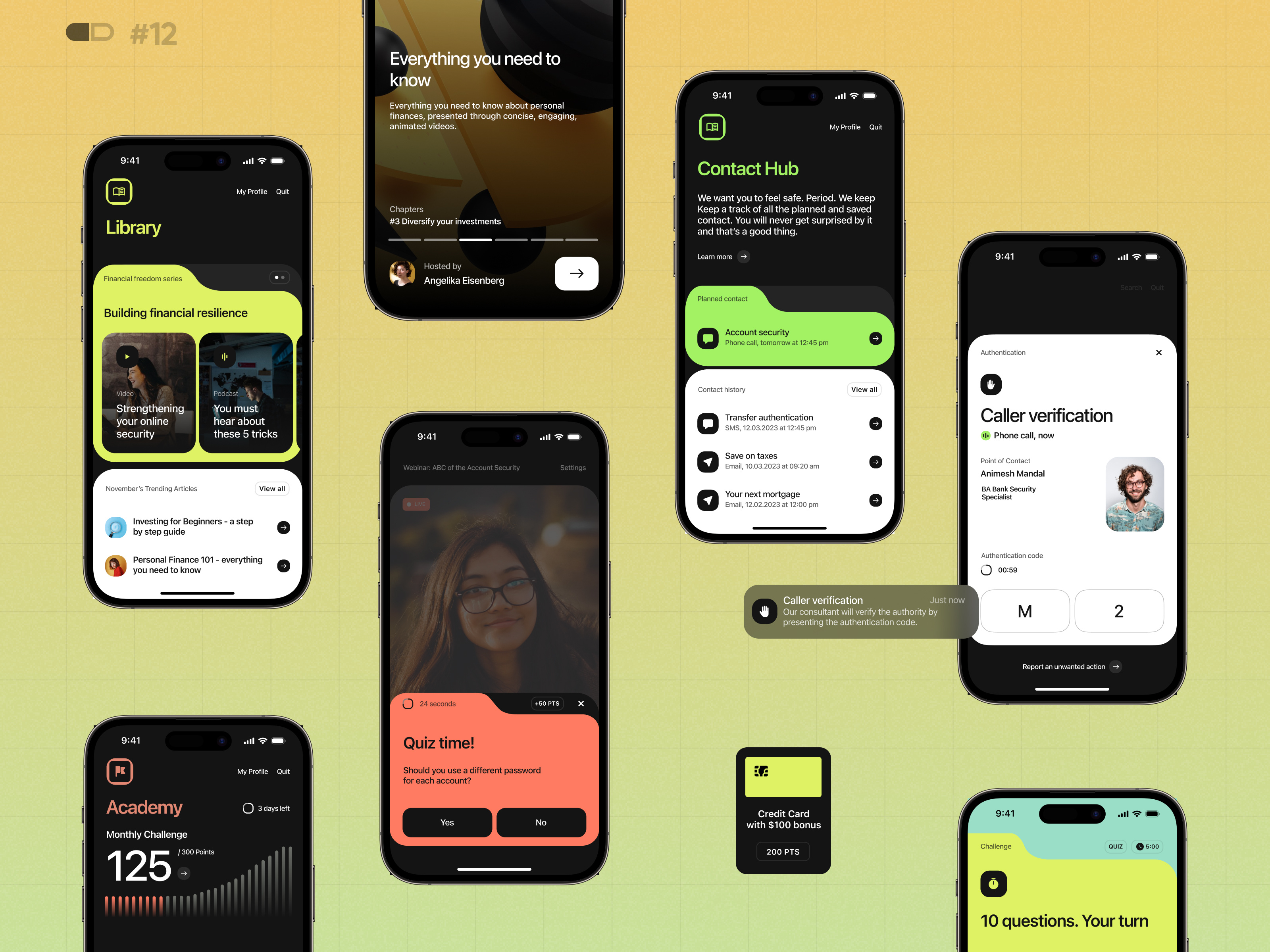 Security Measures - Build 2.0 UI Challenge branding build design designdrug illustration ui uidesign uiux watchmegrow