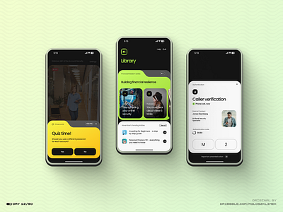 Finance Education App | Design Challenge | Day 12/90 build design designdrug figma pradspective pradyumna product design ui uiux watchmegrow