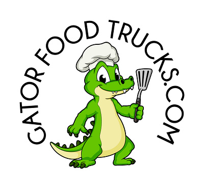 Chef Gator branding cartoon concept art digital art esport fantasy graphic design illustration logo logos mascot package design vector