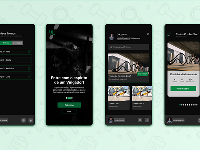 Vita Libratum APP - UX/UI cleaning app design figma gym app ui uidesign ux uxui workout workout ux workoutapp