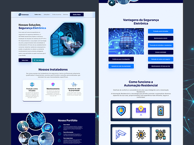 iSistemas Website - UX/UI security page security ui security website system ui system ux system website ui uidesign uxui