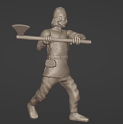 Saxon Medieval Peasant #3 warhammer