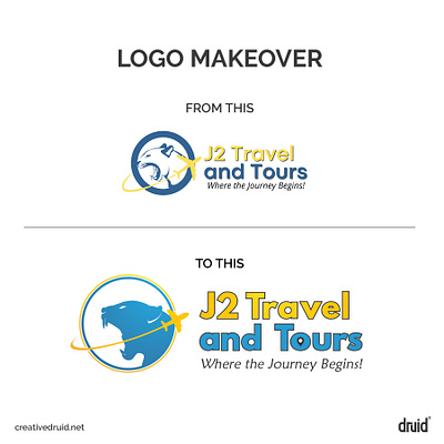Creative Druid® Logo makeover adobe illustrator art brand branding creative design illustration logo logo makeover logos redesign vector