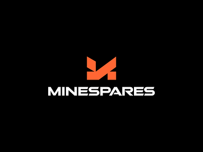 Minespares branding character design graphic design icon lettermark logo m mining mlogo monogram monogramlogo symbol vector