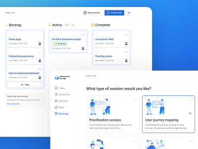 Project management UI UX product design by Daniel Rad on Dribbble