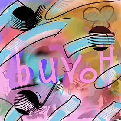 buvoH signature design buvoh colorful design graphic design signature trending