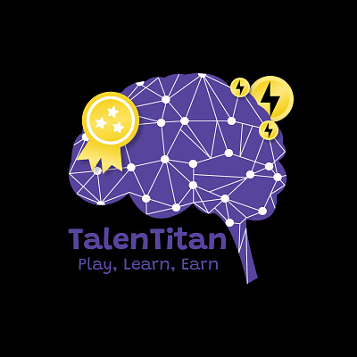 TalenTitan: Play, Learn, Earn app branding design graphic design illustration logo typography ui ux vector